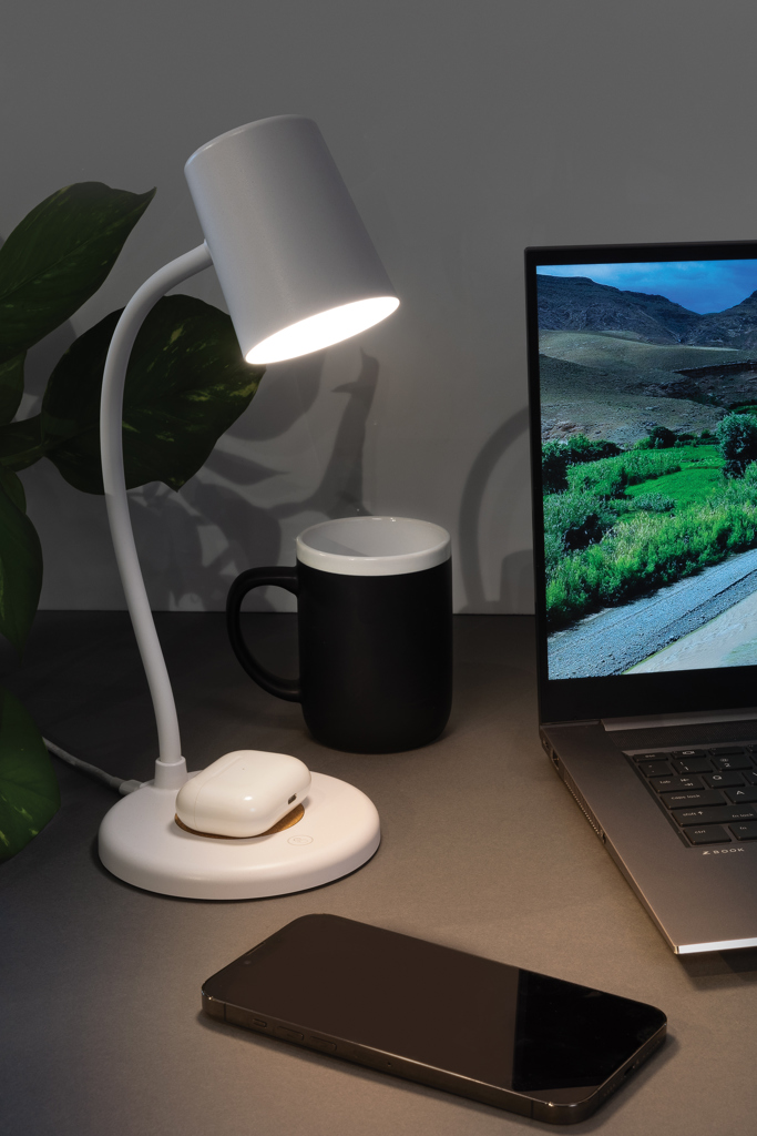 Miniature 14 pour Lampe de bureau 15W  en liège et plastique RCS Zenara