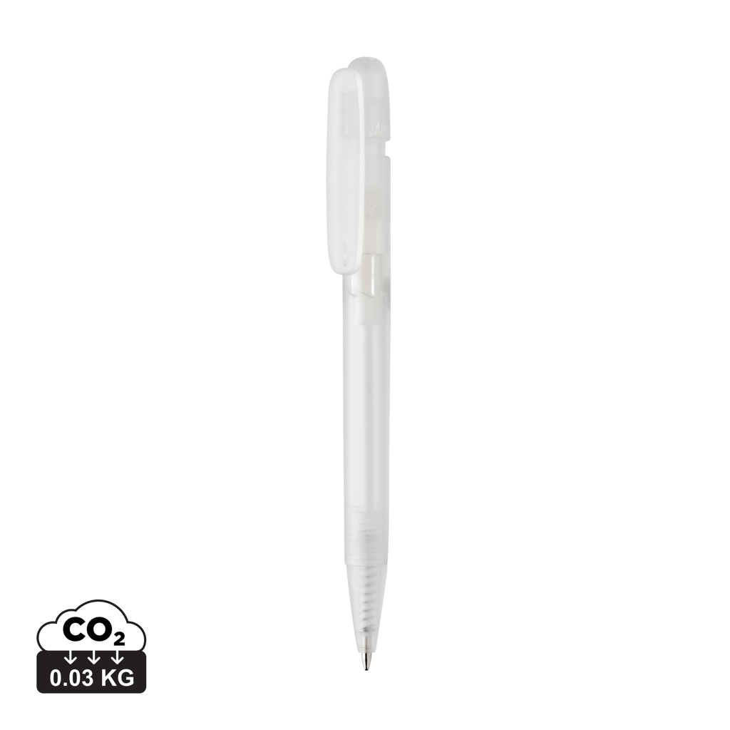 Miniature 11 pour Stylo transparent en ABS recyclé et certifié GRS Devin