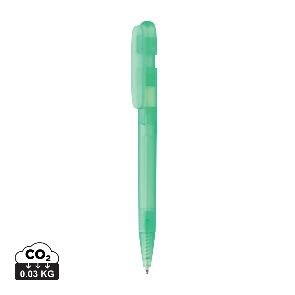 Miniature 15 pour Stylo transparent en ABS recyclé et certifié GRS Devin