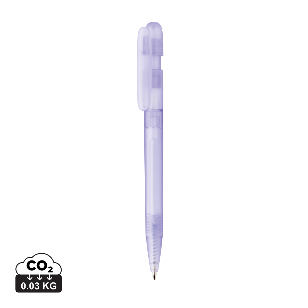 Miniature 19 pour Stylo transparent en ABS recyclé et certifié GRS Devin