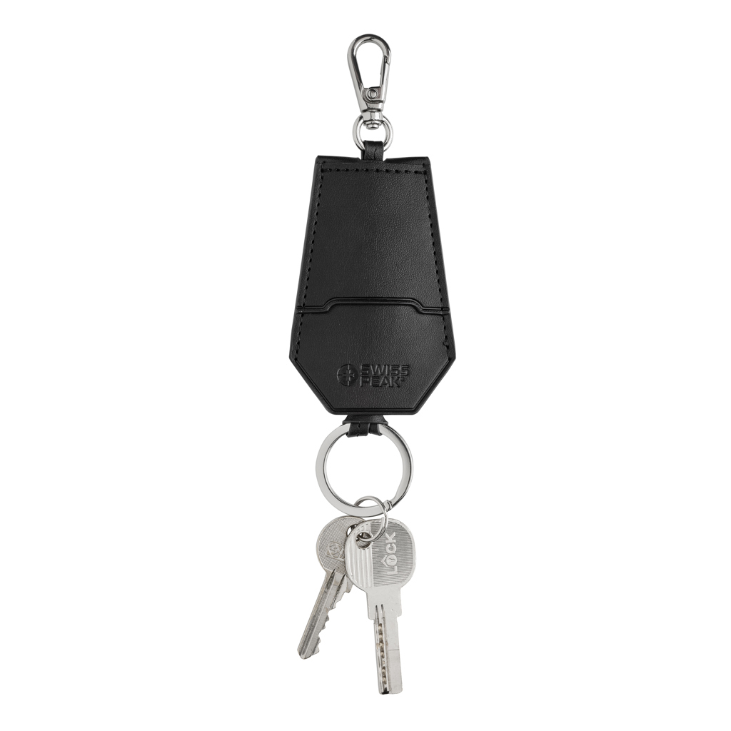 Miniature 5 pour Set porte-clés et stylo en PU recyclé RCS Swiss Peak Tula