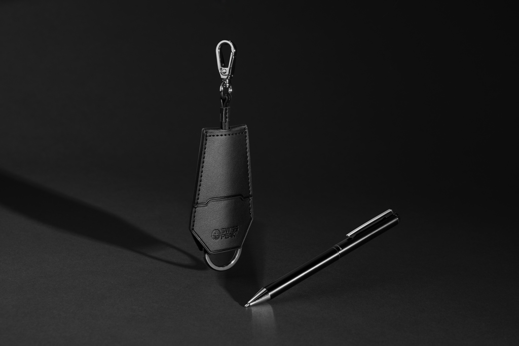 Miniature 8 pour Set porte-clés et stylo en PU recyclé RCS Swiss Peak Tula