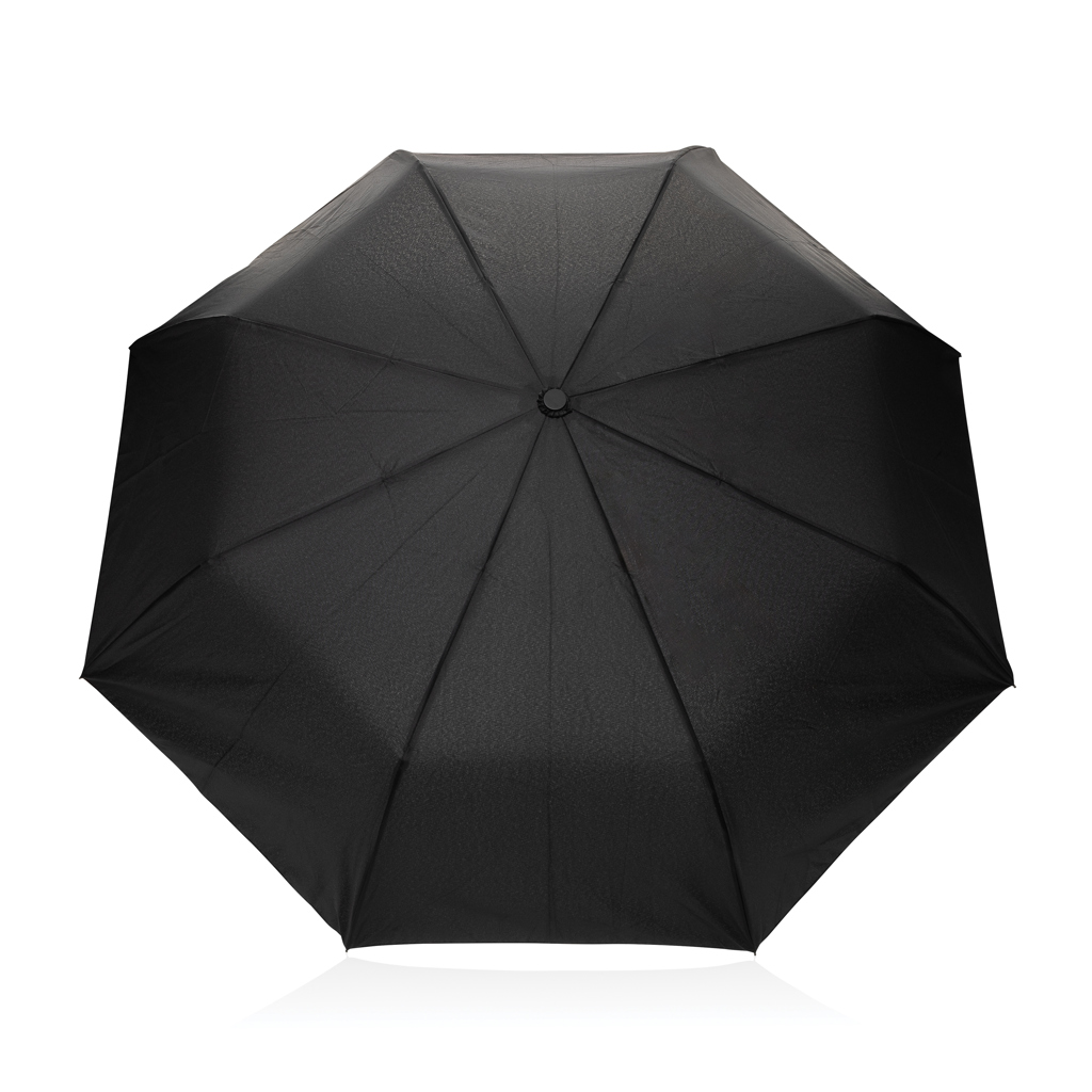 Miniature 3 pour Mini parapluie 21" à ouverture auto en bois d'acacia Kaycey
