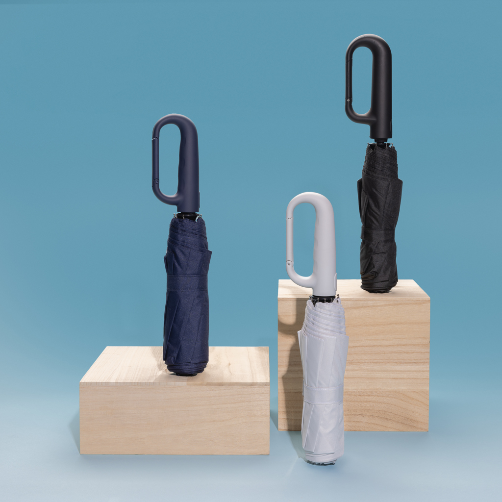Miniature 7 pour Parapluie 21'' avec mousqueton en rPET AWARE™ Yara