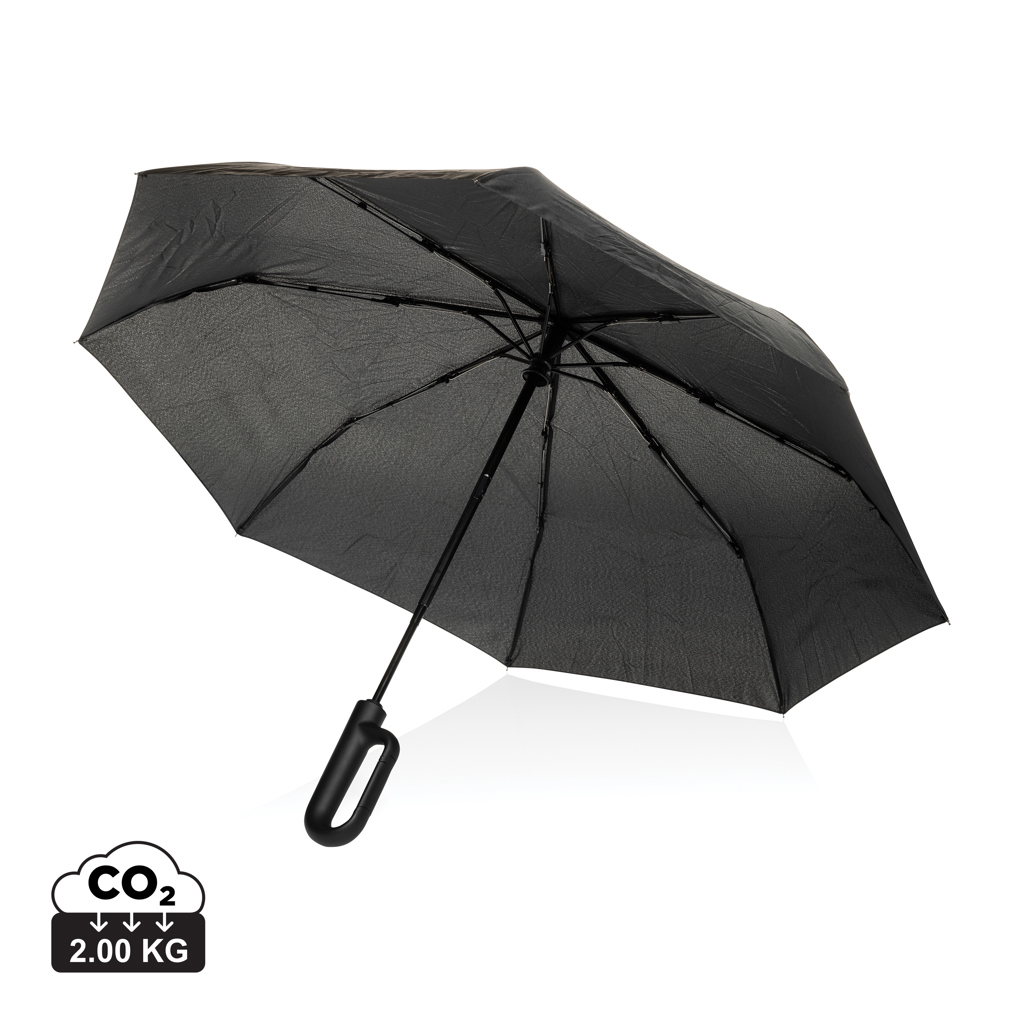 Miniature 1 pour Parapluie 21'' avec mousqueton en rPET AWARE™ Yara