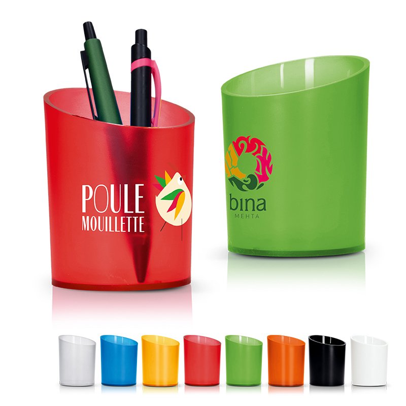 Miniature 1 pour POT A CRAYONS PLASTIQUE