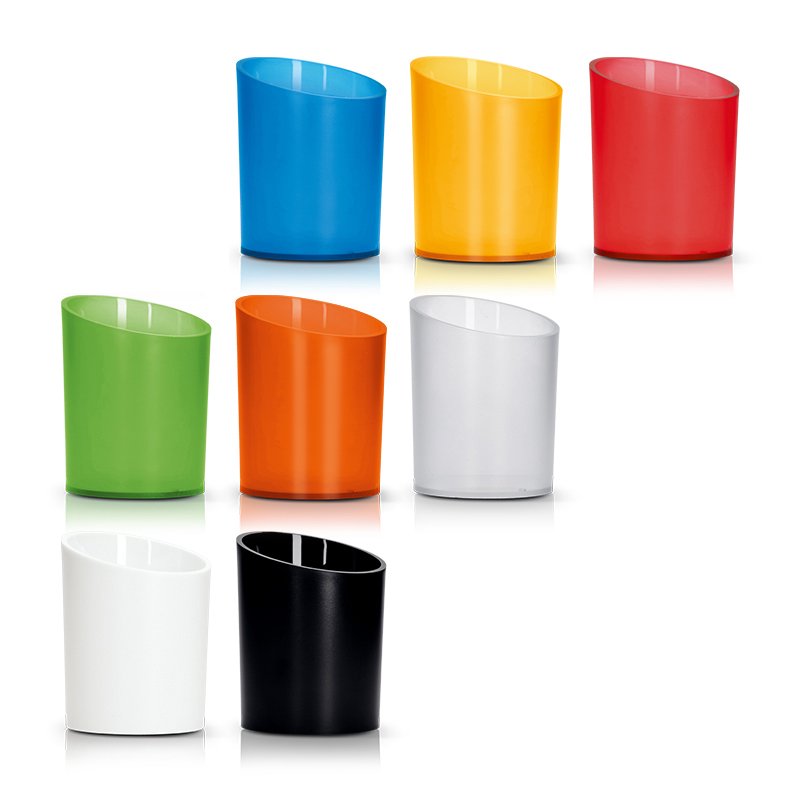 Miniature 2 pour POT A CRAYONS PLASTIQUE