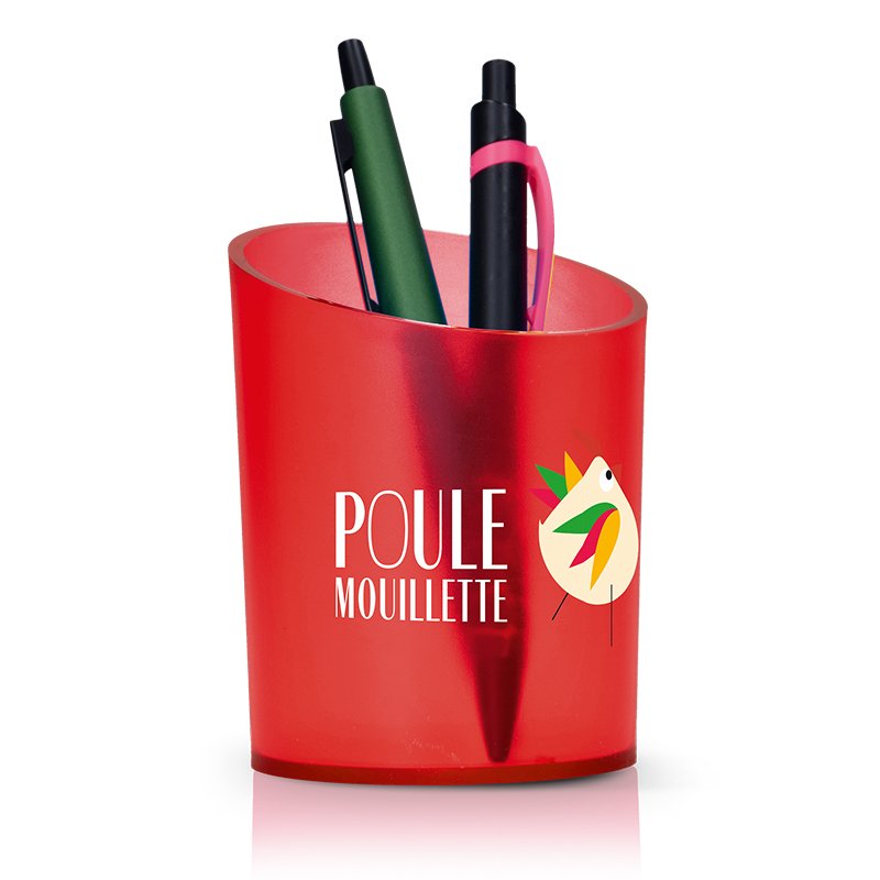 Miniature 4 pour POT A CRAYONS PLASTIQUE