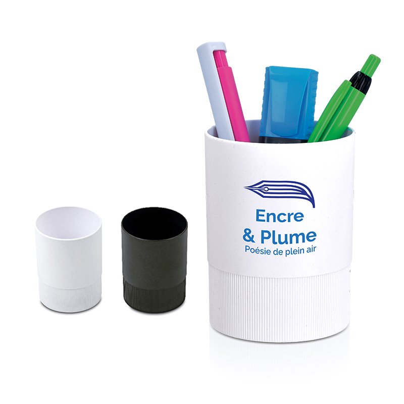 Miniature 1 pour POT A CRAYONS PLASTIQUE
