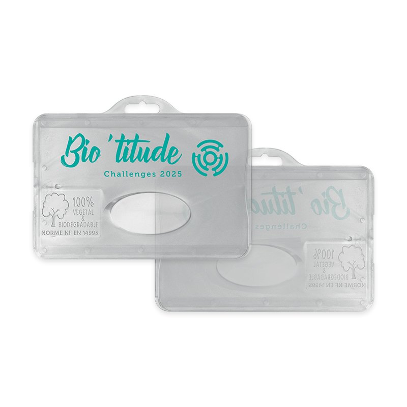 Miniature 4 pour PORTE-BADGE PROTEGE BADGE 100% VEGETAL