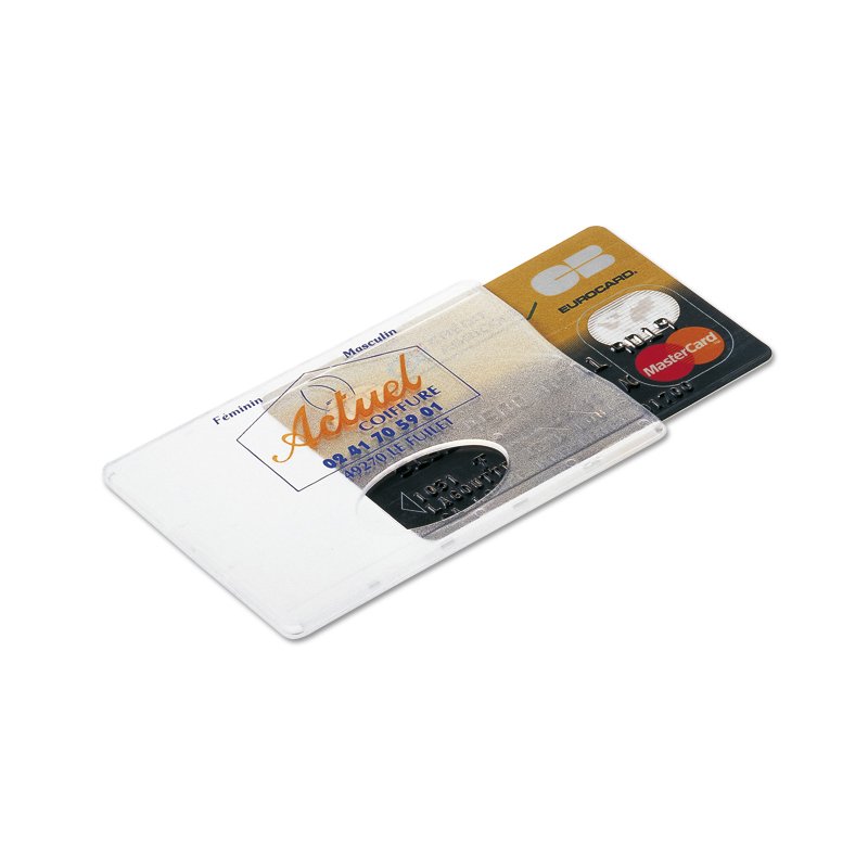 Miniature 2 pour PROTEGE CARTE DE CREDIT TRANSPARENT