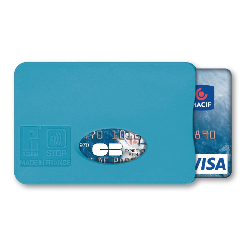 Miniature 5 pour PROTEGE CARTE DE CREDIT AVEC BLINDAGE STOP OU ANTI RFID