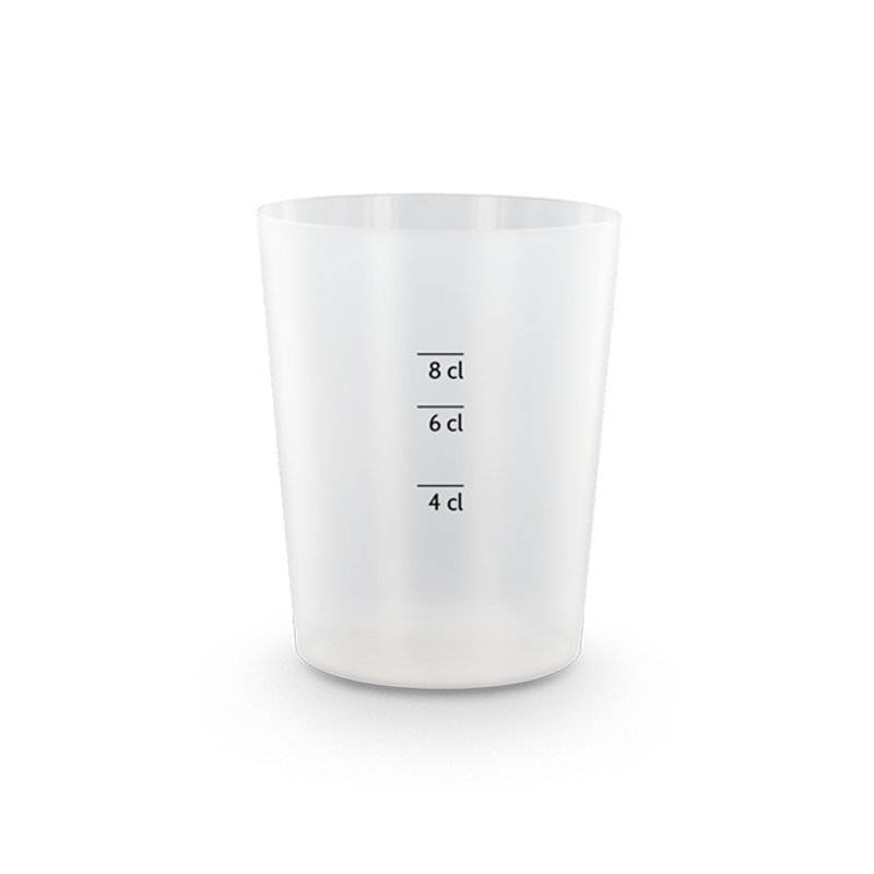 Miniature 5 pour GOBELET PLASTIQUE REUTILISABLE 12 cl RAS BORD
