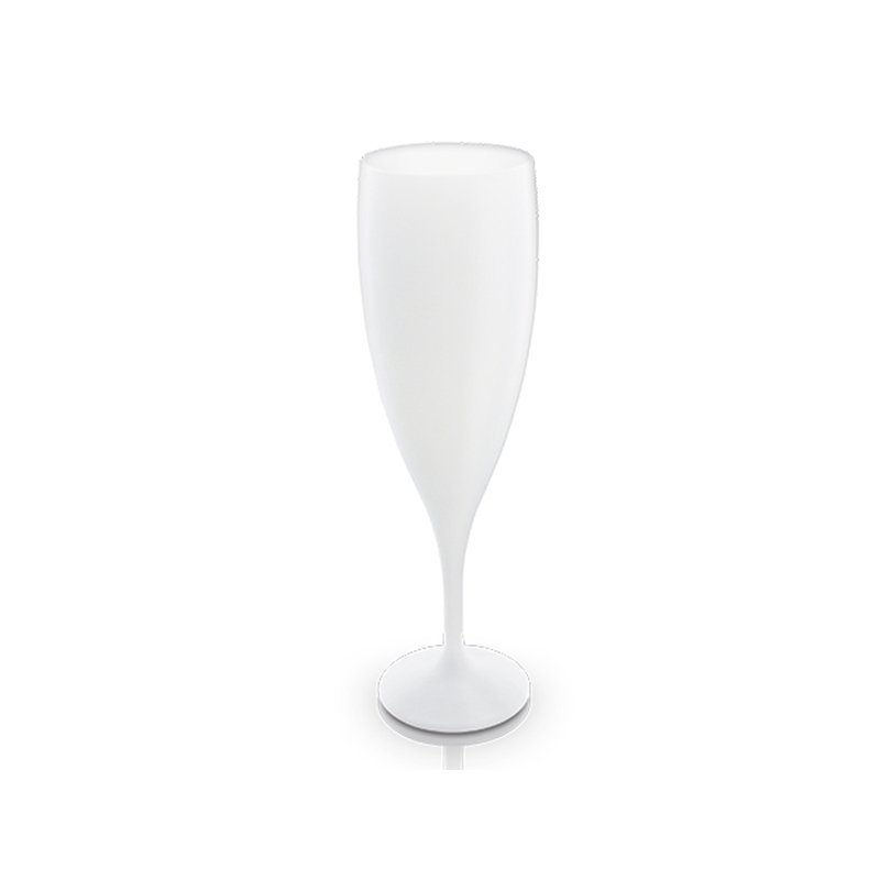 Miniature 6 pour FLUTE A CHAMPAGNE PLASTIQUE REUTILISABLE 14 cl RAS BORD