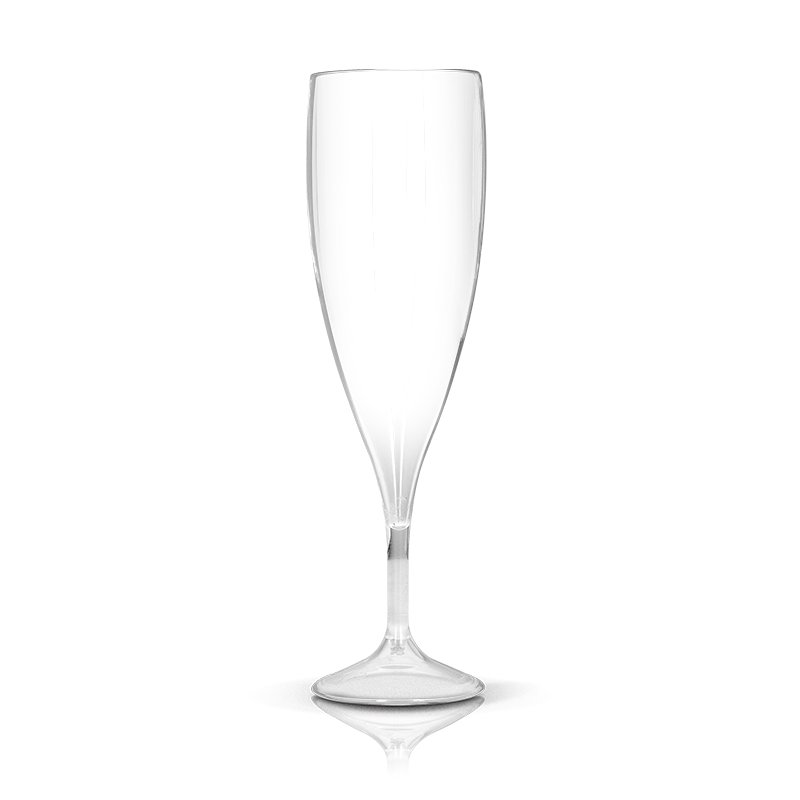Miniature 8 pour FLUTE A CHAMPAGNE EN PLASTIQUE REUTILISABLE TRITAN 14 cl RAS BORD