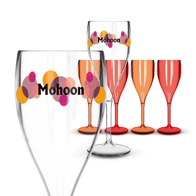 Miniature 3 pour FLUTE A CHAMPAGNE EN PLASTIQUE REUTILISABLE TRITAN 16 cl RAS BORD