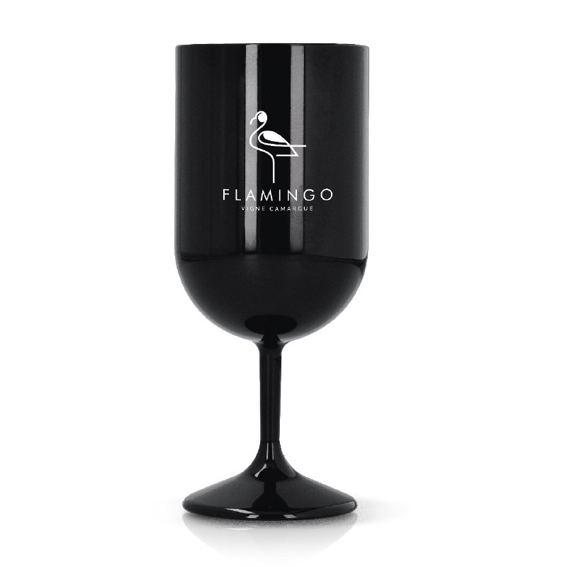Miniature 2 pour VERRE A PIED EN PLASTIQUE REUTILISABLE TRITAN 18 cl RAS BORD