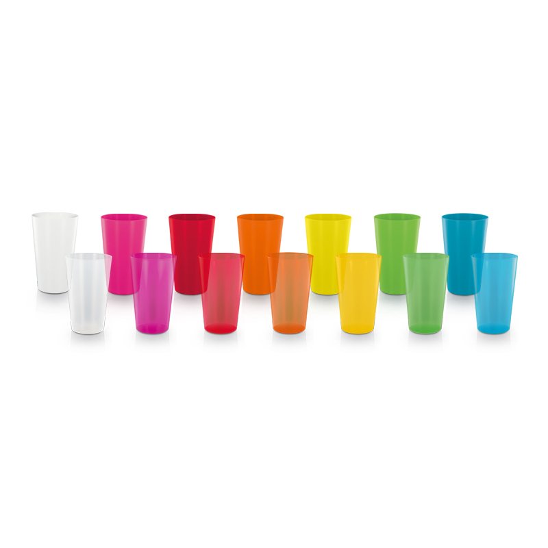 Miniature 2 pour GOBELET PLASTIQUE REUTILISABLE 30 cl RAS BORD