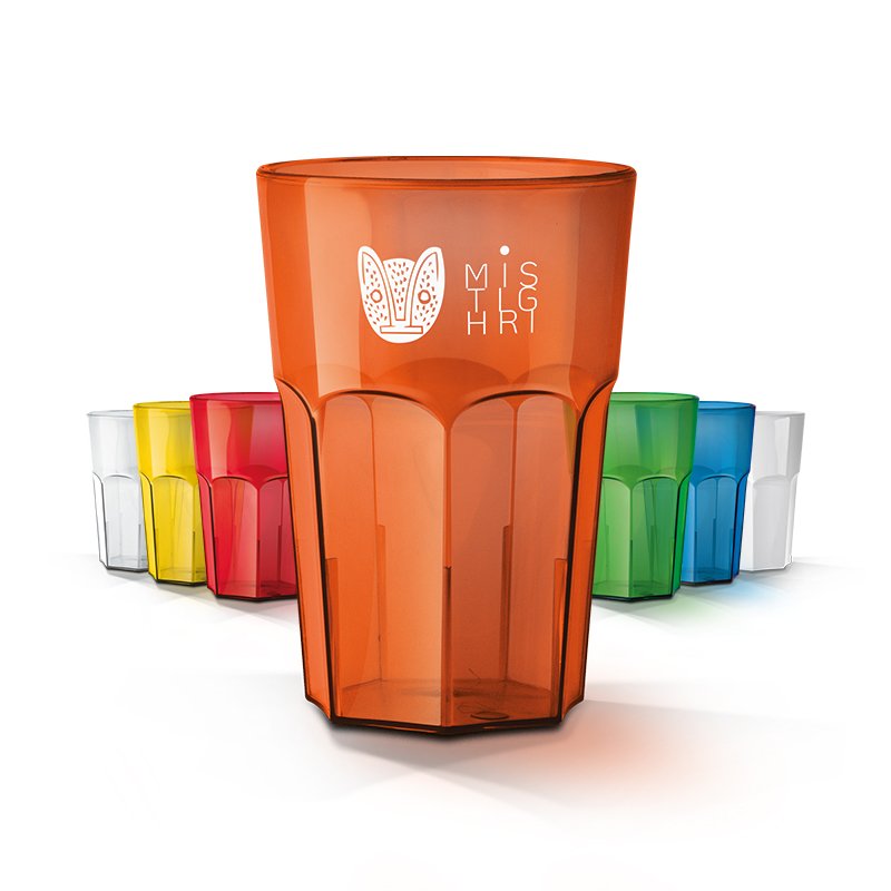 Miniature 1 pour GOBELET EN PLASTIQUE REUTILISABLE TRITAN 40 cl RAS BORD