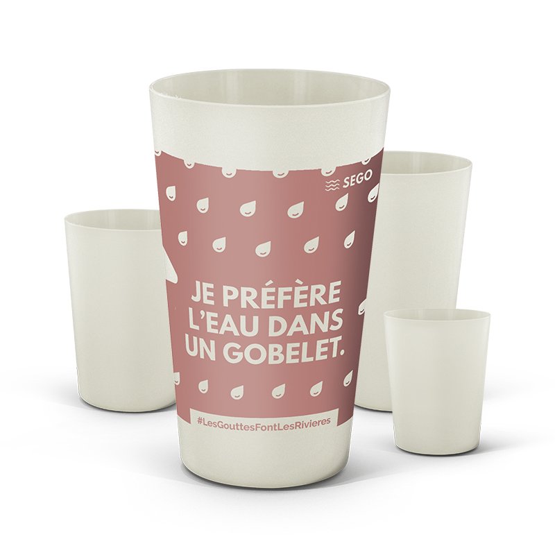 Miniature 3 pour GOBELET REUTILISABLE EN BIOCOMPOSITE 60 cl RAS BORD