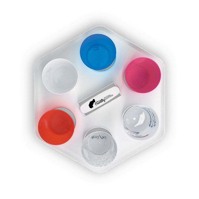 Miniature 3 pour PLATEAU PORTE GOBELETS