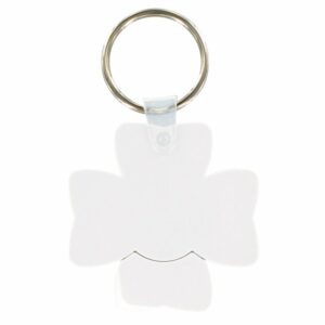 Visuel PORTE-CLES JETON TREFLE (anneau 25 mm)