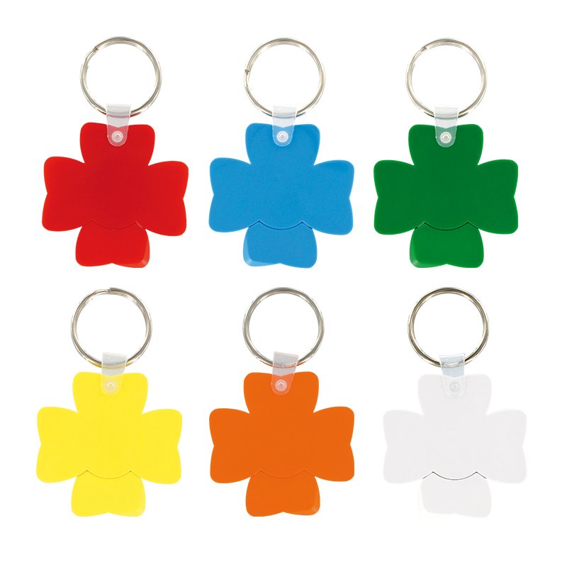 Miniature 2 pour PORTE-CLES JETON TREFLE (anneau 25 mm)