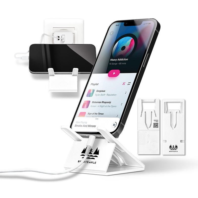 Miniature 1 pour SUPPORT TELEPHONE REPLIABLE EXTRA-PLAT