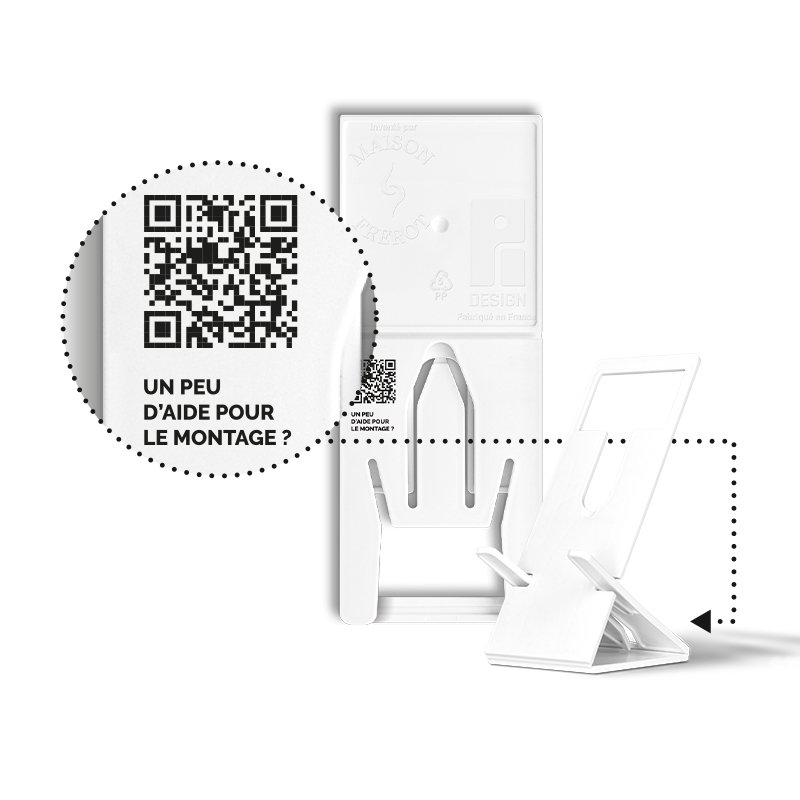 Miniature 6 pour SUPPORT TELEPHONE REPLIABLE EXTRA-PLAT