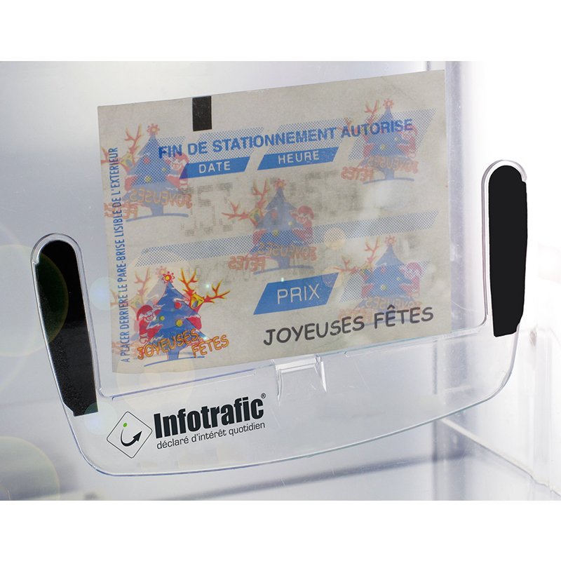 Miniature 2 pour SUPPORT TICKET DE STATIONNEMENT