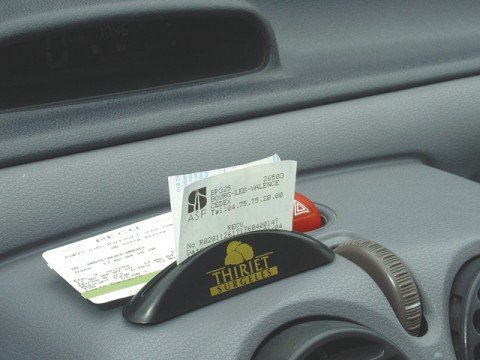 Miniature 4 pour SUPPORT TICKET DE STATIONNEMENT
