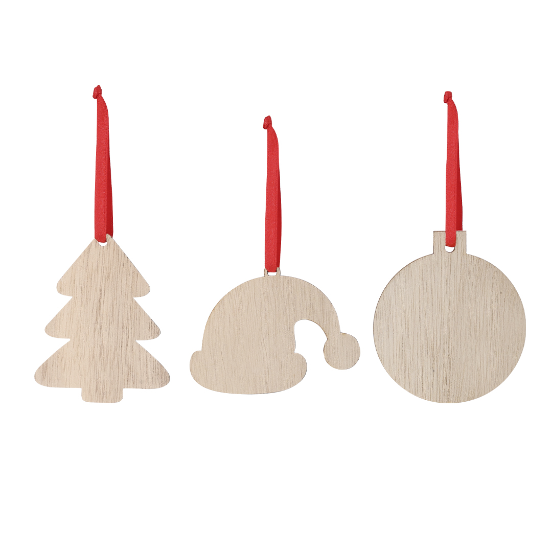 Miniature 1 pour Ornement Noël Sublimation Jeru - personnalisable