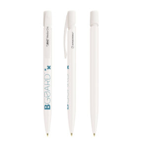 Visuel Stylo bille BIC® Media Clic BGUARD™ Antimicrobial Ecolutions® Logo Antimicrobial