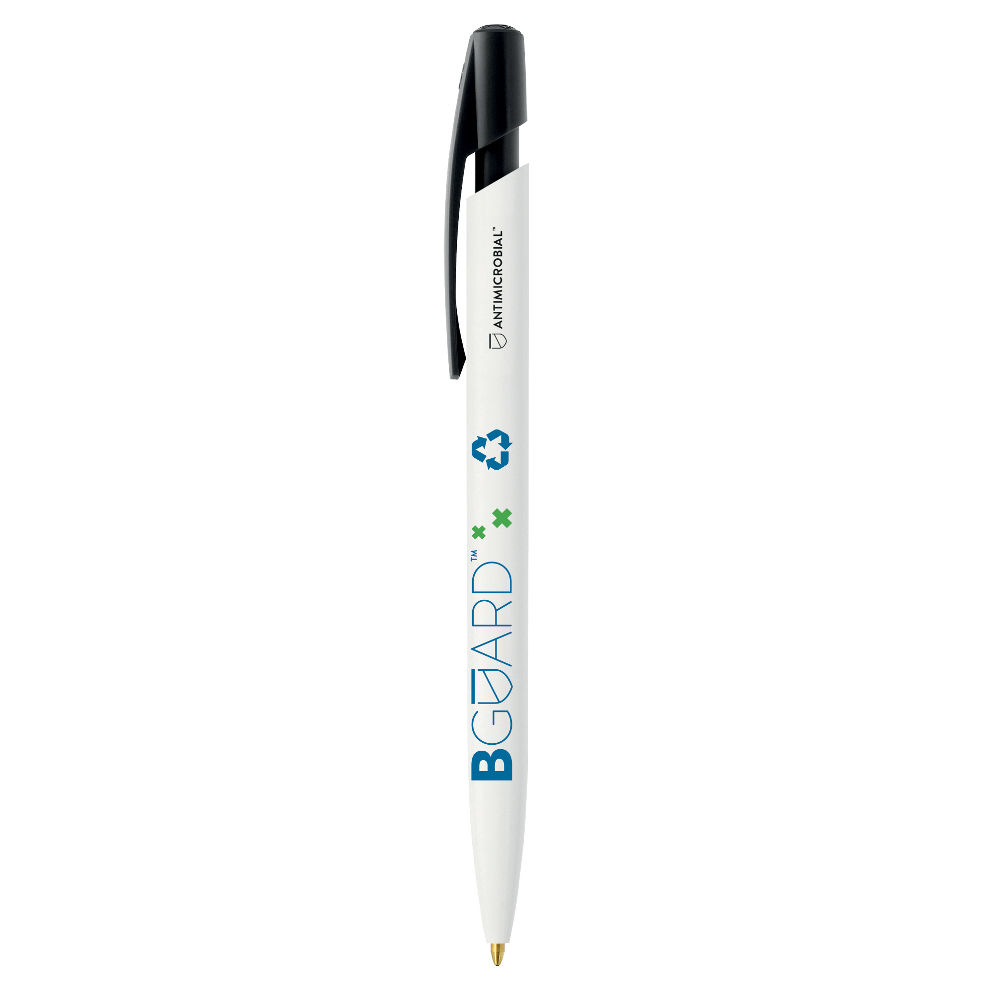 Miniature 2 pour Stylo bille BIC® Media Clic BGUARD™ Antimicrobial Ecolutions® Logo Antimicrobial