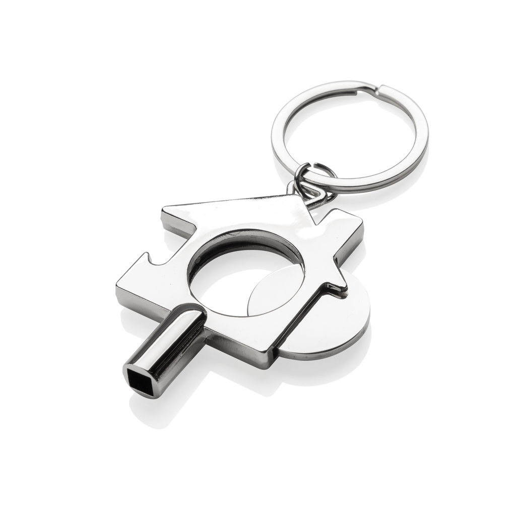 Miniature 2 pour Porte-clés 3 en 1 en alliage de zinc recyclé RCS