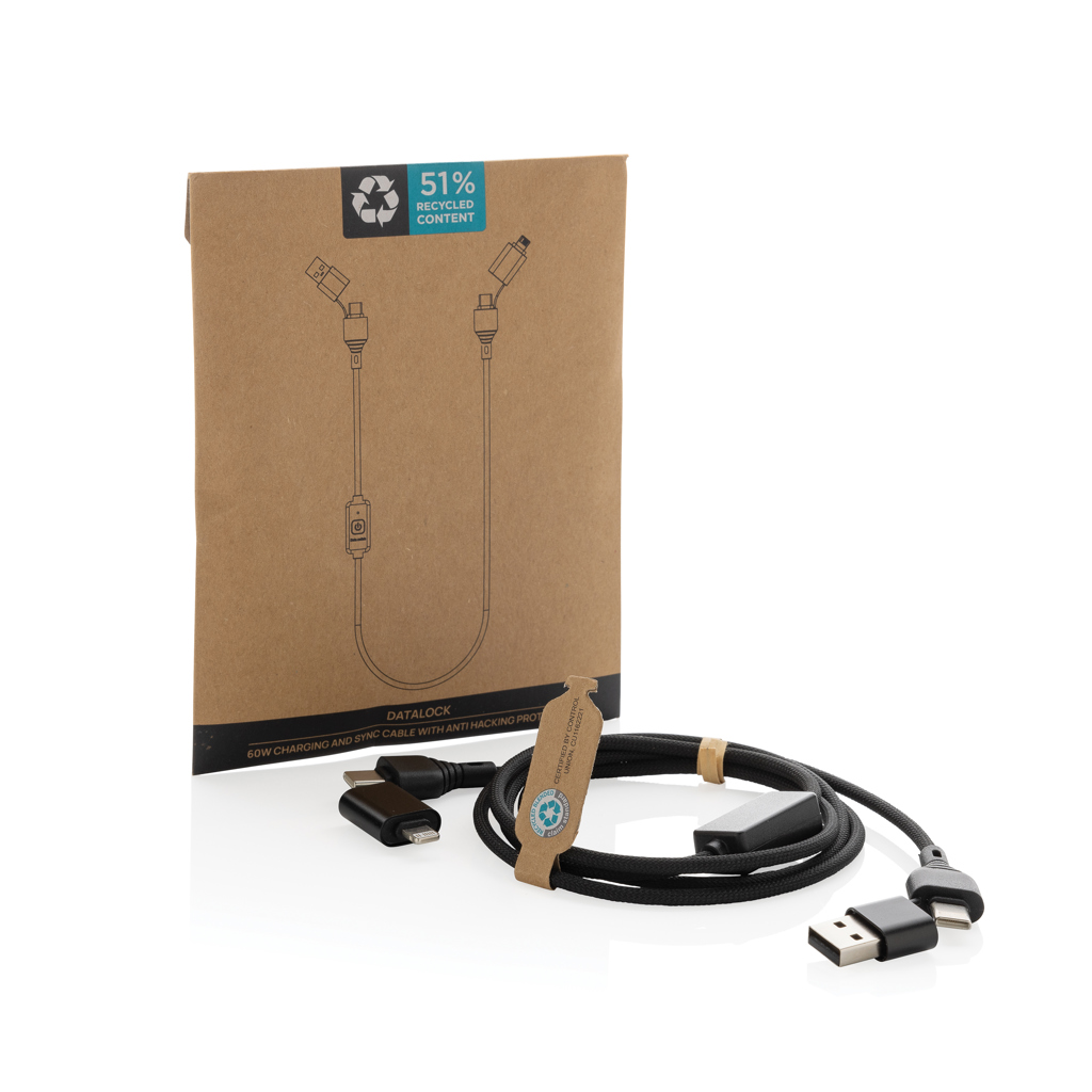 Miniature 5 pour Câble de protection contre le piratage Datalock recyclé RCS