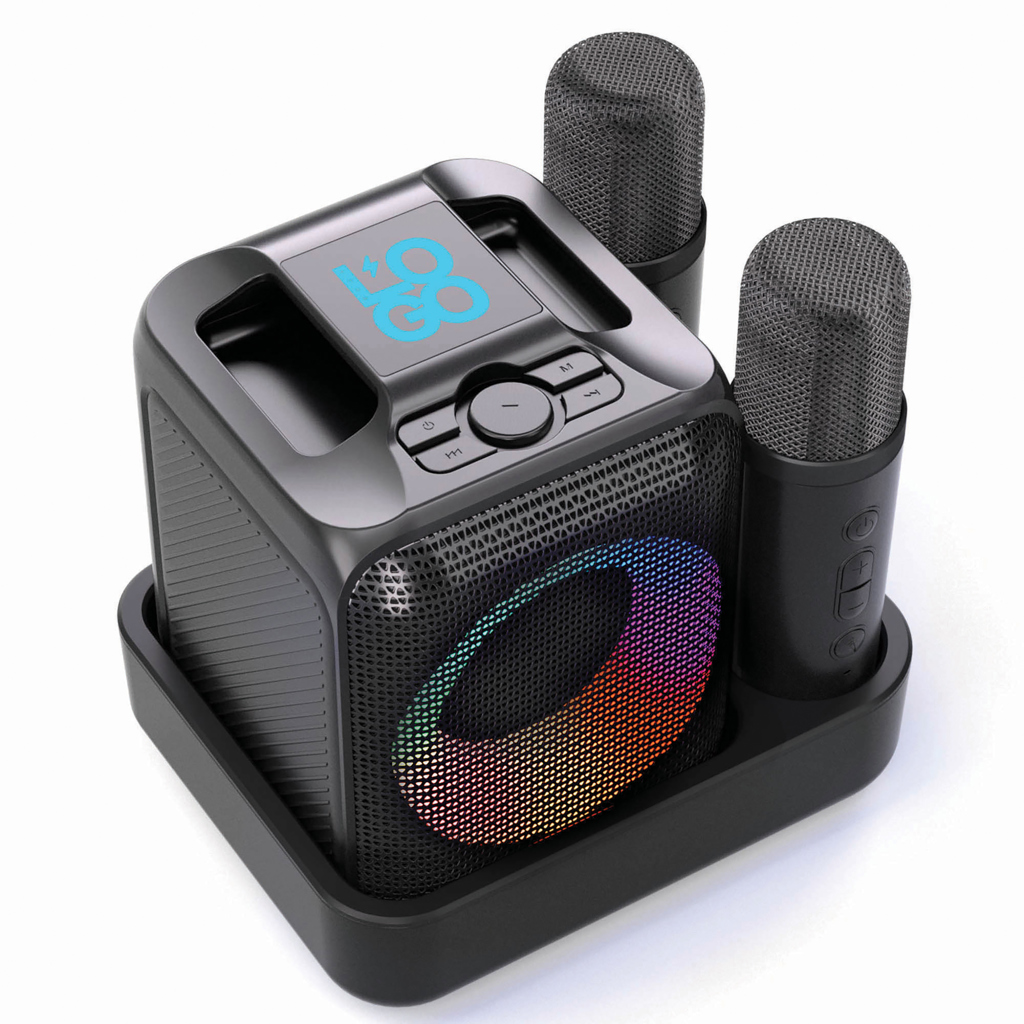 Miniature 10 pour Set karaoké avec double micro en plastique RCS SingVIBE