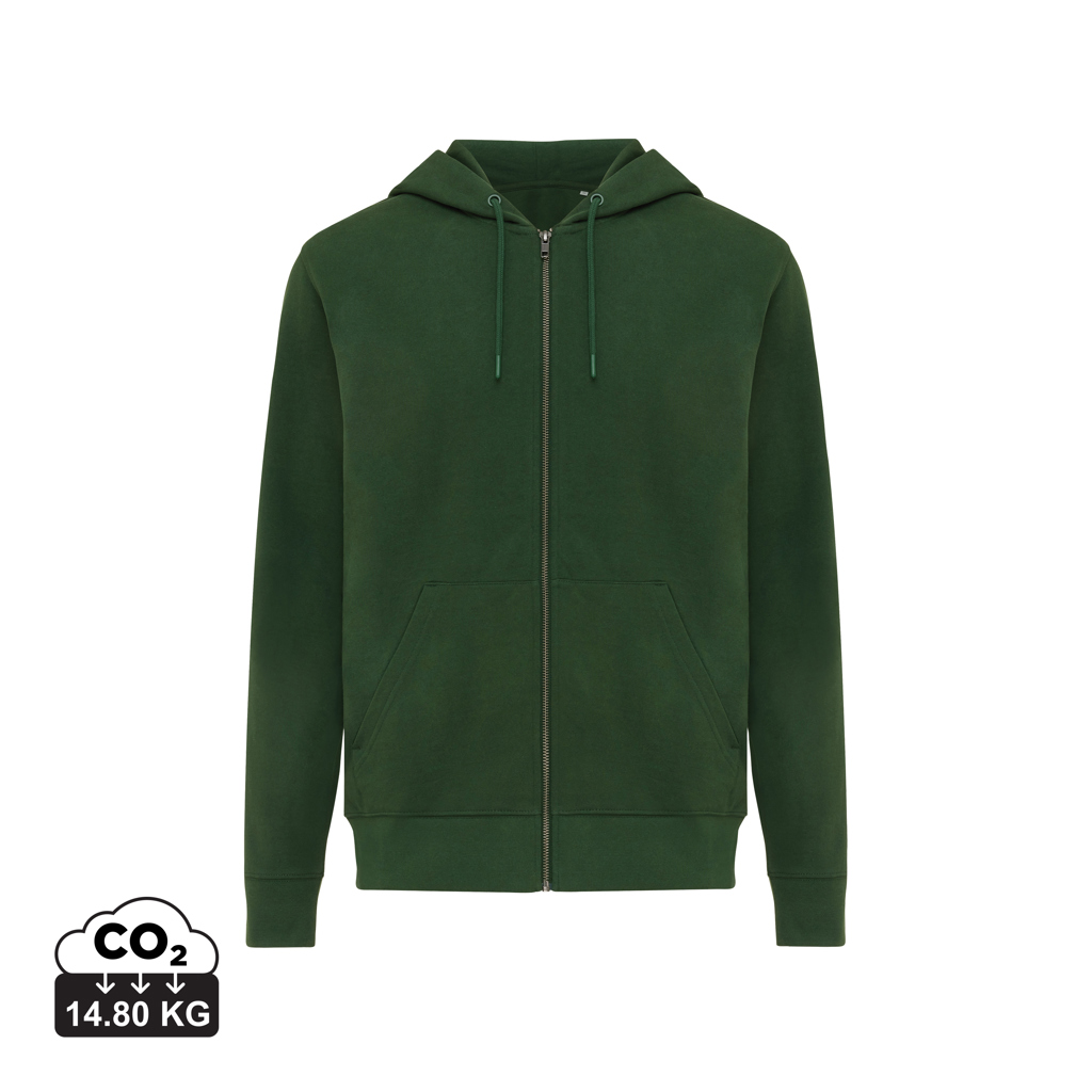Miniature 14 pour Sweat à capuche avec zip en coton recyclé Iqoniq Abisko