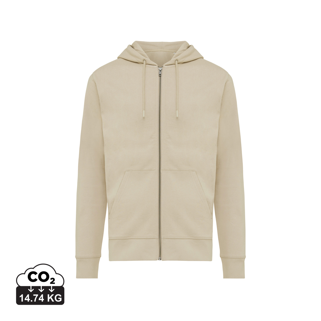 Miniature 15 pour Sweat à capuche avec zip en coton recyclé Iqoniq Abisko