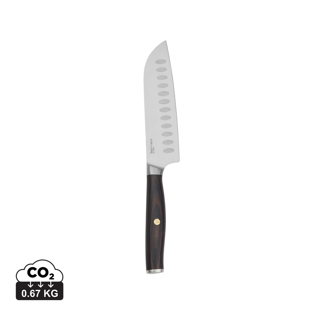 Miniature 4 pour VINGA Tara Couteau Santoku en acier recyclé RCS