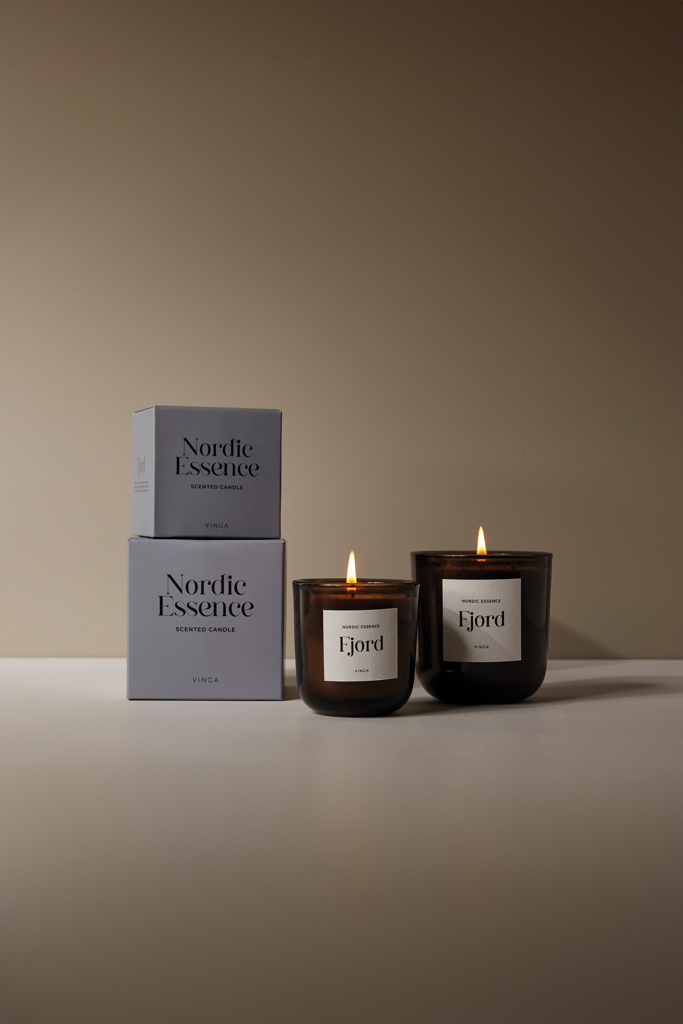 Miniature 4 pour VINGA Petite bougie parfumée Nordic