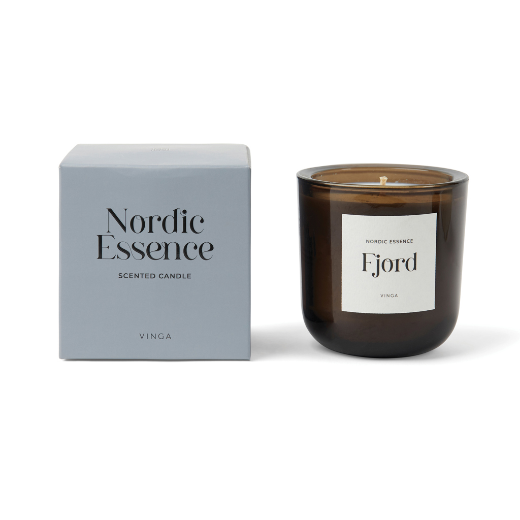 Miniature 2 pour VINGA Grande bougie parfumée Nordic