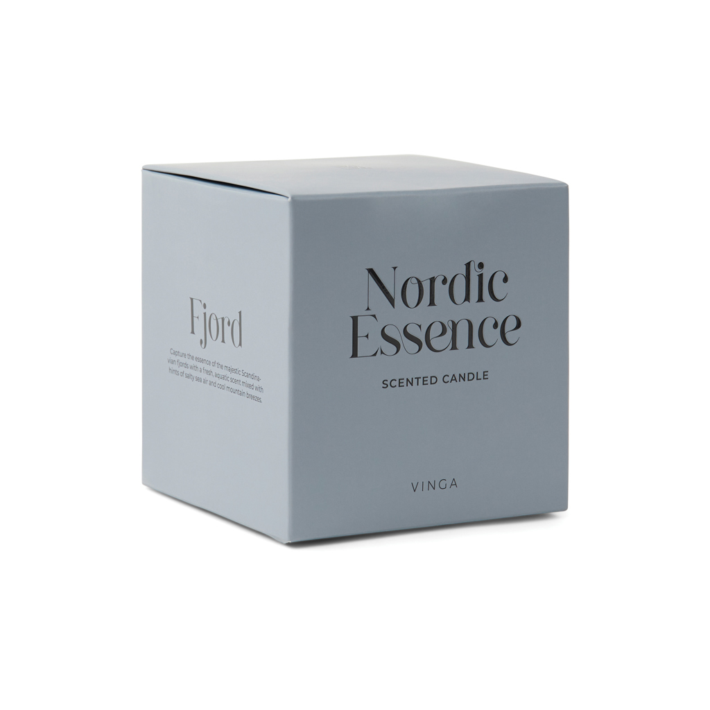 Miniature 5 pour VINGA Grande bougie parfumée Nordic