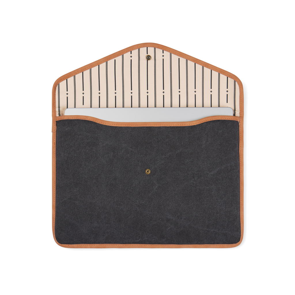 Miniature 3 pour VINGA Bosler Housse ordinateur 14" en toile recyclée GRS