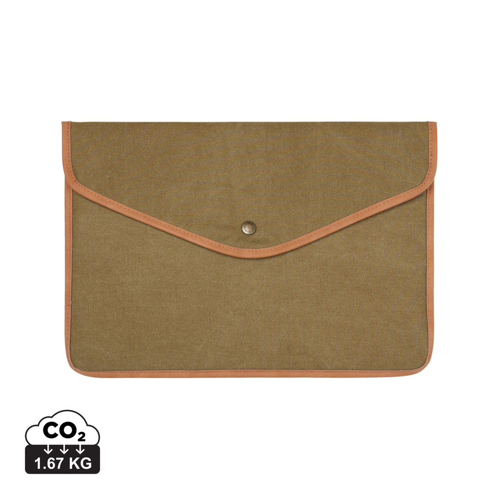 Miniature 7 pour VINGA Bosler Housse ordinateur 14" en toile recyclée GRS