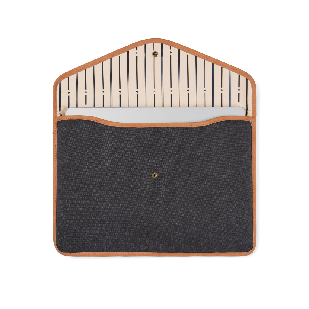 Miniature 3 pour VINGA Bosler Housse ordinateur 16" en toile recyclée GRS