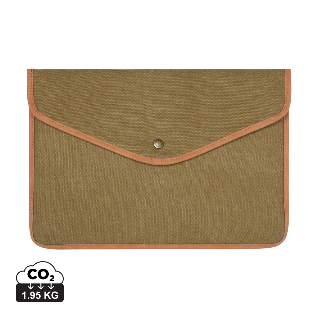 Miniature 8 pour VINGA Bosler Housse ordinateur 16" en toile recyclée GRS