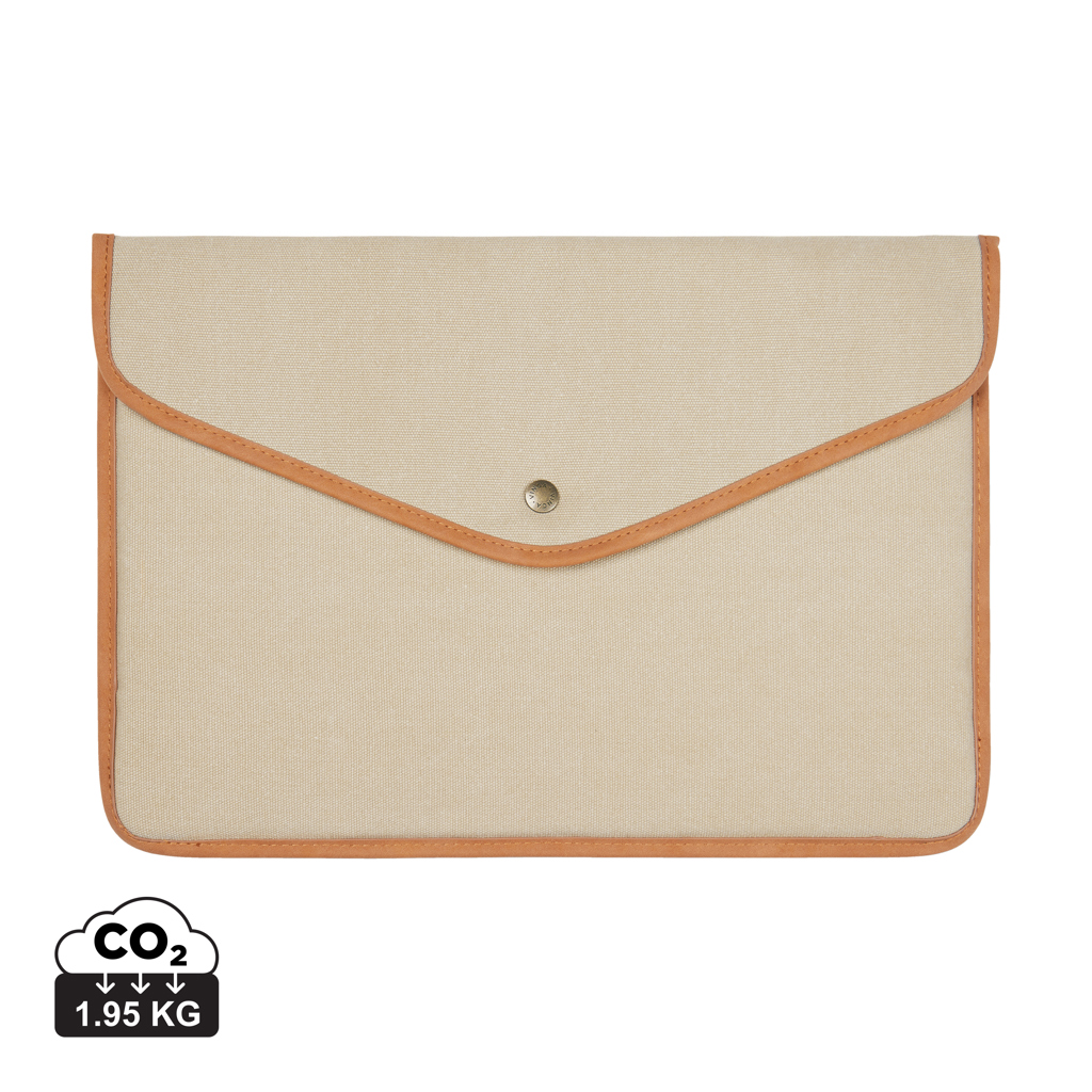 Miniature 9 pour VINGA Bosler Housse ordinateur 16" en toile recyclée GRS