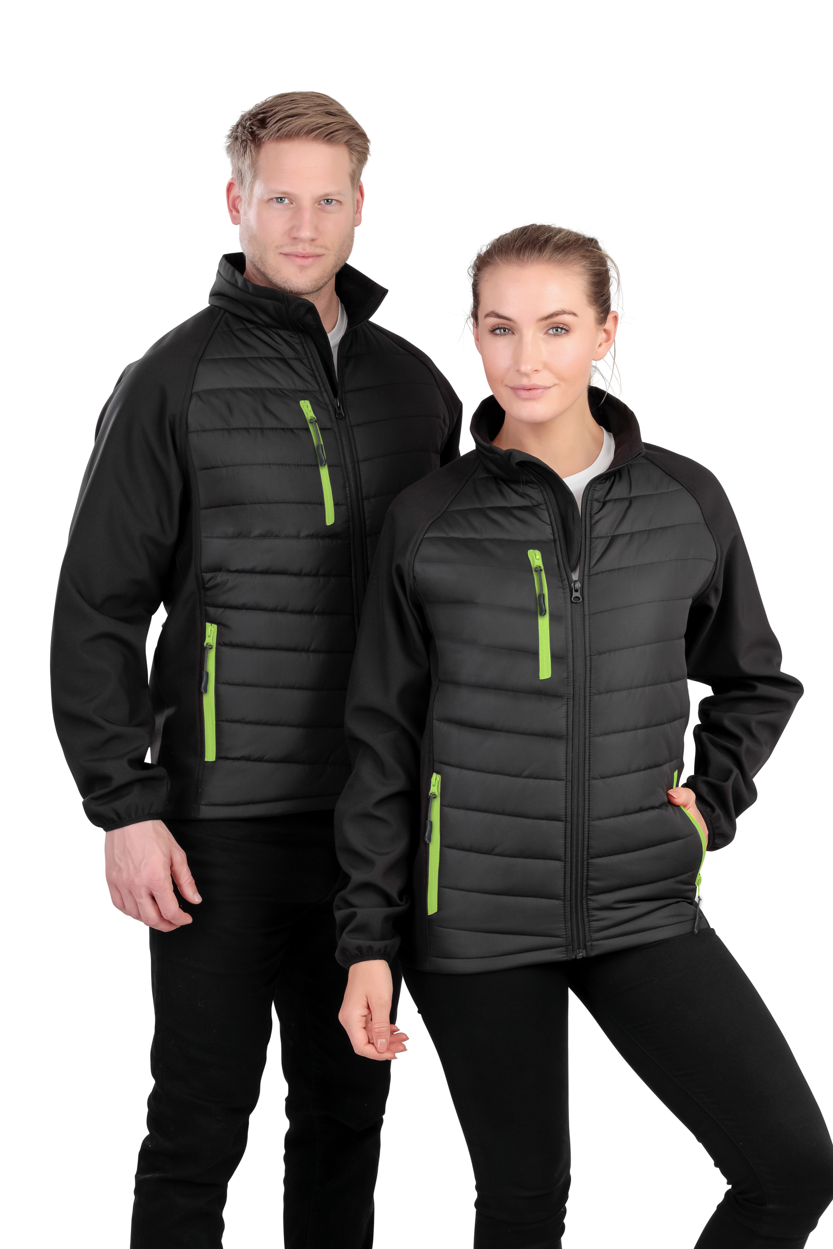 Miniature 4 pour Veste softshell rembourrée black compass recyclée