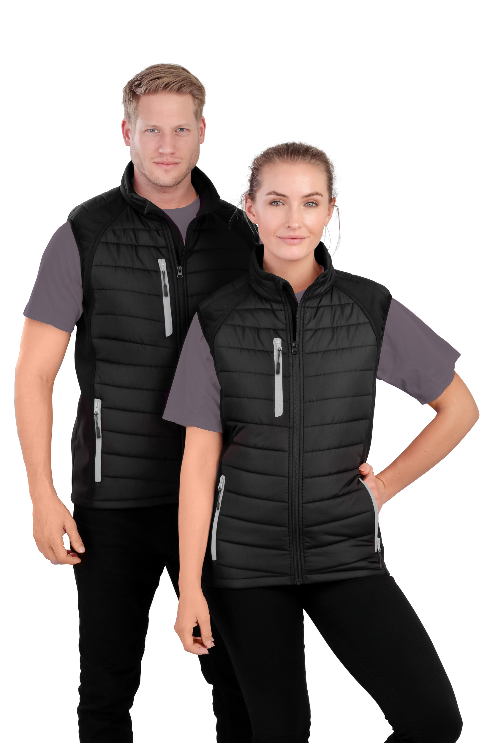 Miniature 3 pour Gilet softshell rembourré black compass recyclé